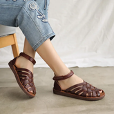 Olivia Women's Casual Leather Sandals